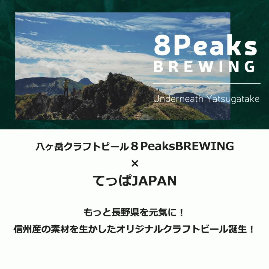 信州クラフトビール 4本セット 8PeaksBREWING × てっぱJAPAN シャインマスカットセゾン ナガノパープルセゾン 飲み比べセット　地ビール　エイトピークス　 |  | 07