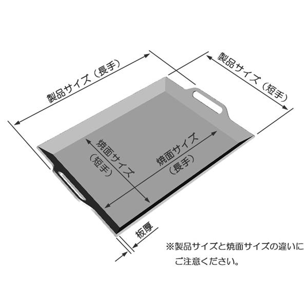 ZEOOR（ゼオール） 極厚バーベキュー鉄板 キャンプ BBQ 深皿プレート