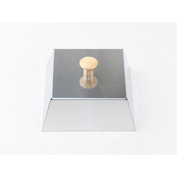ZEOOR（ゼオール） バーベキュー 鉄板 蓋 極小サイズ 130×130mm 木製