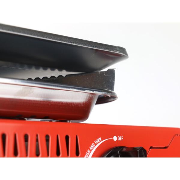 コールマン シングルガスストーブ120A 対応 極厚バーベキュー鉄板 グリルプレート 板厚4.5mm CO4549鉄板広場 通販