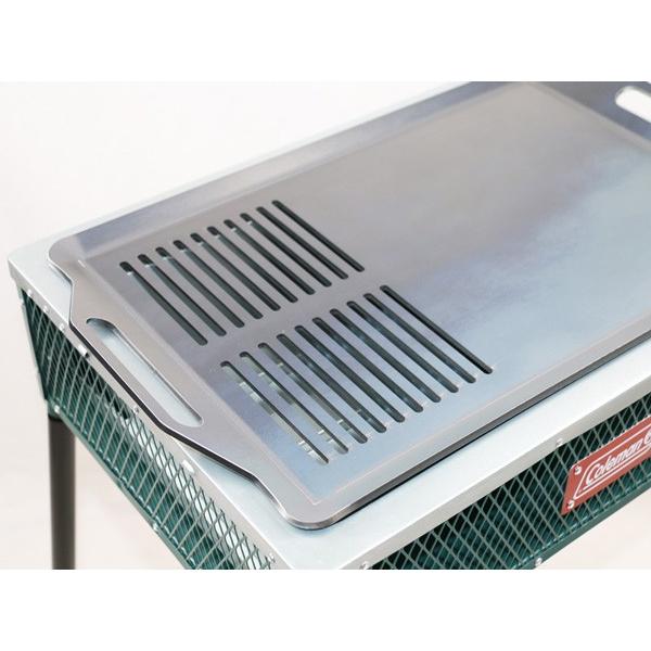 極厚バーベキュー鉄板 コールマン クールステージツーウェイグリルプラス専用グリルプレート 板厚6.0mm CO6015CT鉄板広場