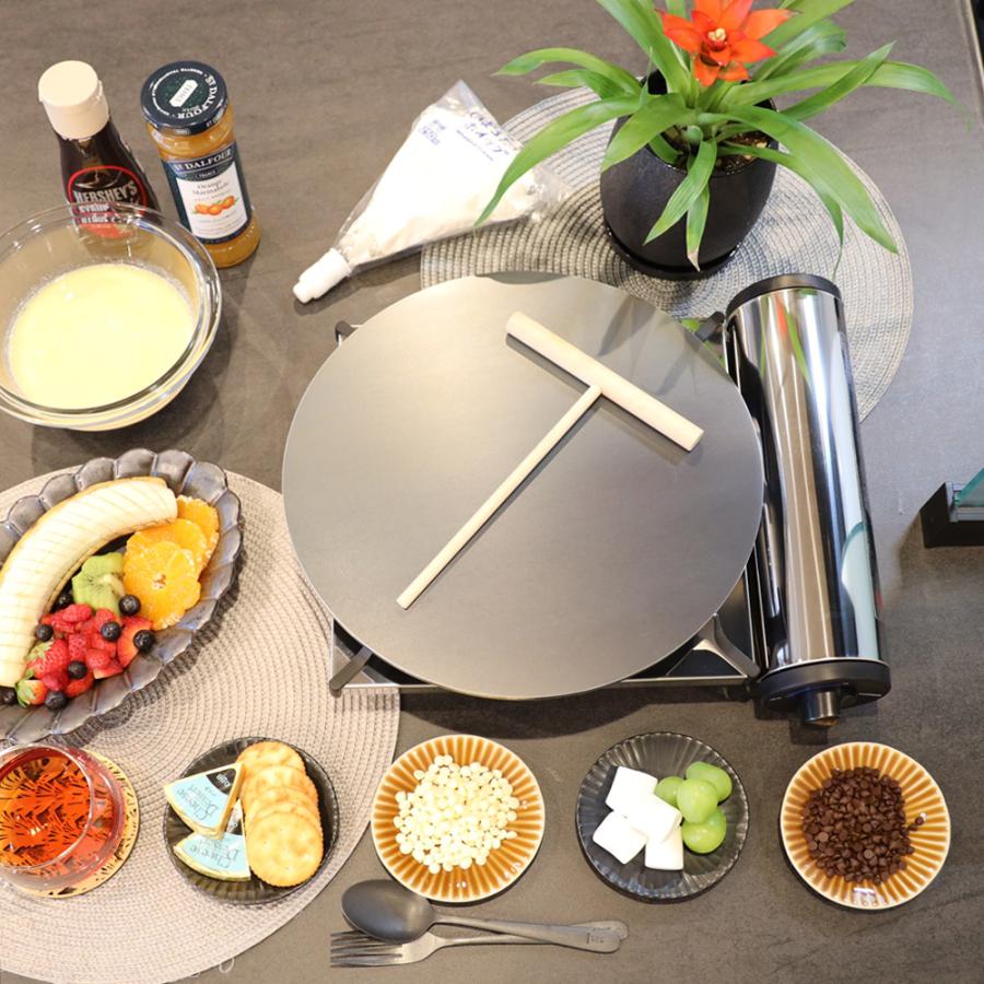 ZEOOR クレープ 鉄板 クレープメーカー クレープ焼き器 厚さ6mm