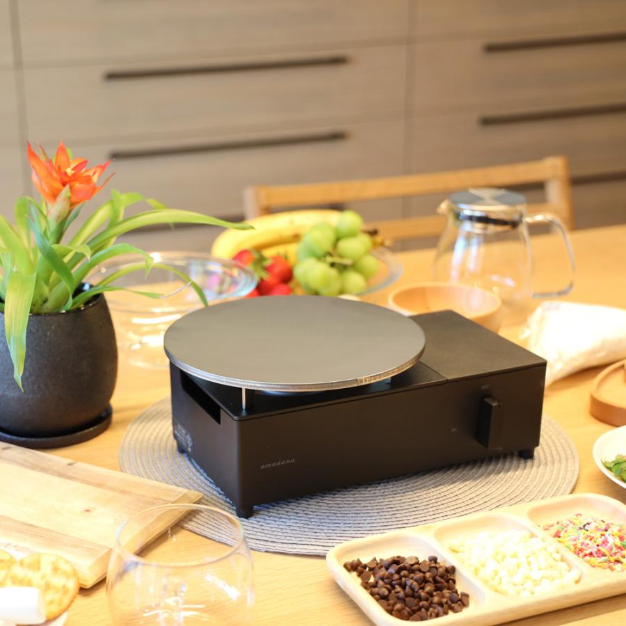 ZEOOR（ゼオール） クレープ 鉄板 クレープメーカー クレープ焼き器 板