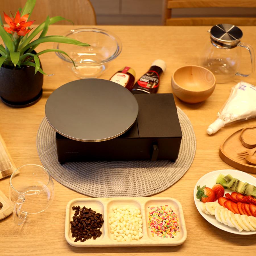 ZEOOR（ゼオール） クレープ 鉄板 クレープメーカー クレープ焼き器 板