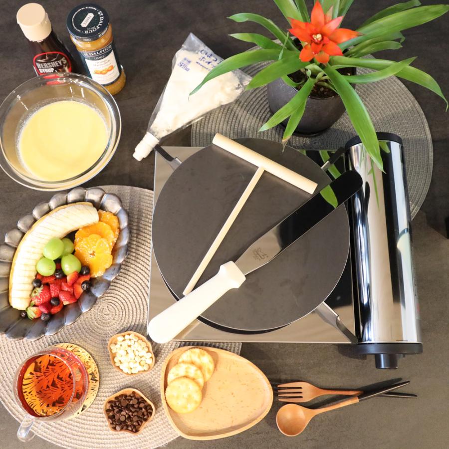 ZEOOR（ゼオール） クレープ 鉄板 クレープメーカー クレープ焼き器 板