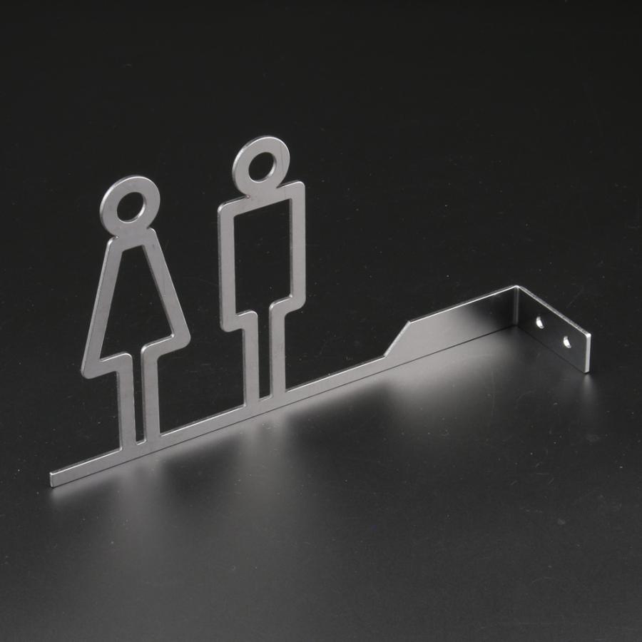 トイレサイン ピクトグラム 男女 突き出し トイレマーク おしゃれ