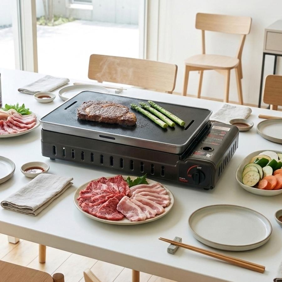 ZEOOR（ゼオール） イワタニ CB-WBG-1 ワイドBBQグリル専用 極厚鉄板