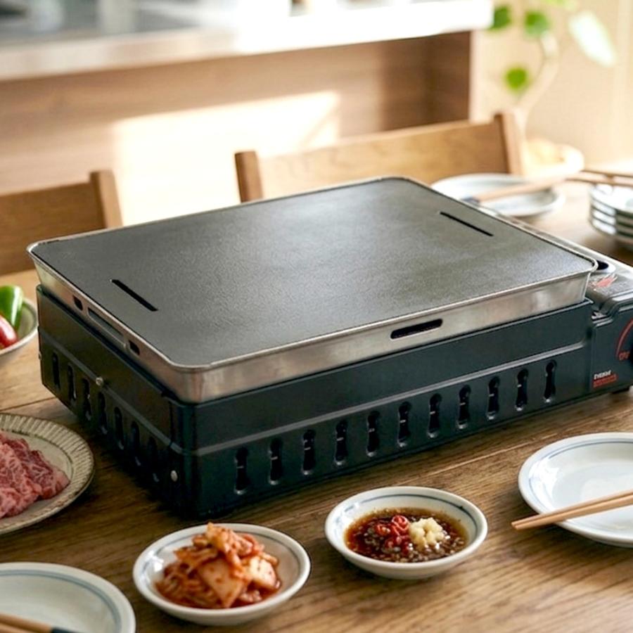 ZEOOR（ゼオール） イワタニ CB-WBG-1 ワイドBBQグリル専用 極厚鉄板