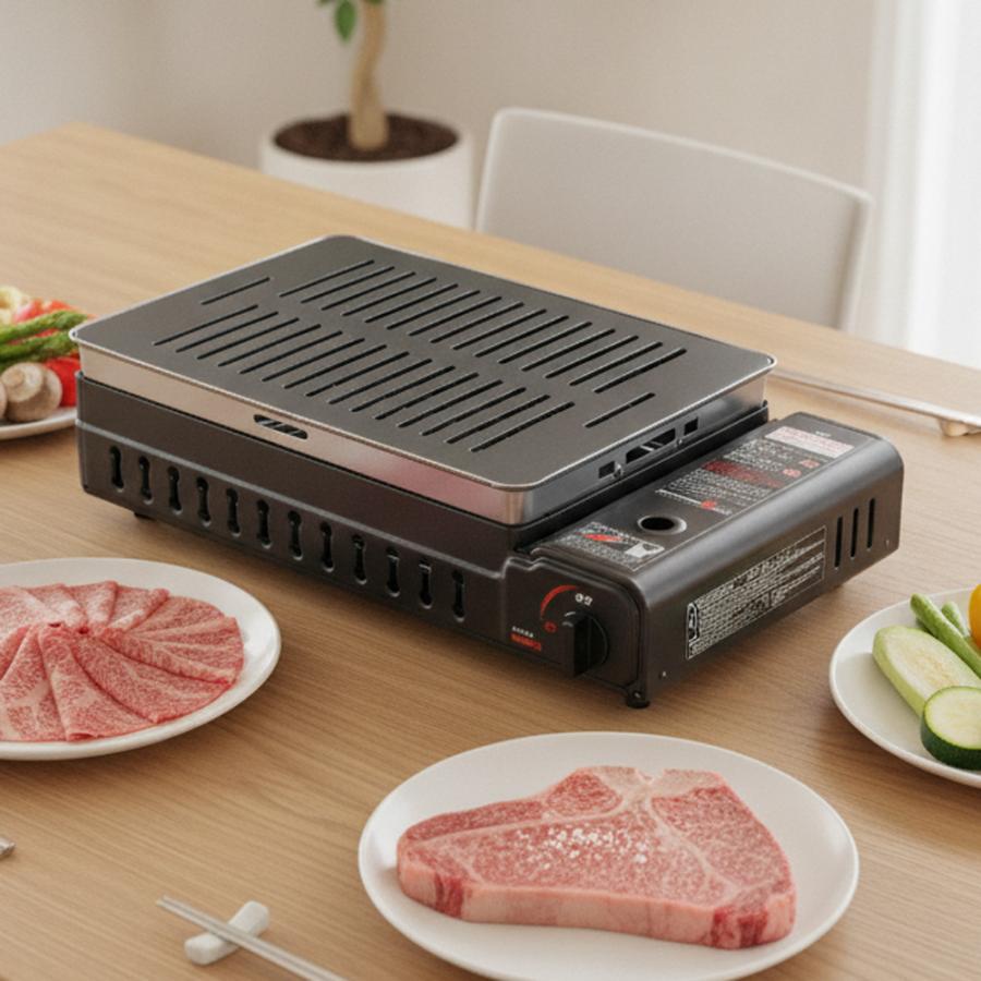 ZEOOR（ゼオール） イワタニ CB-WBG-1 ワイドBBQグリル専用 極厚鉄板