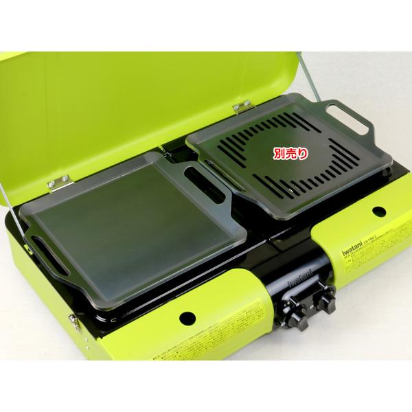 ZEOOR イワタニ カセットガス テーブルトップBBQこんろ フラット