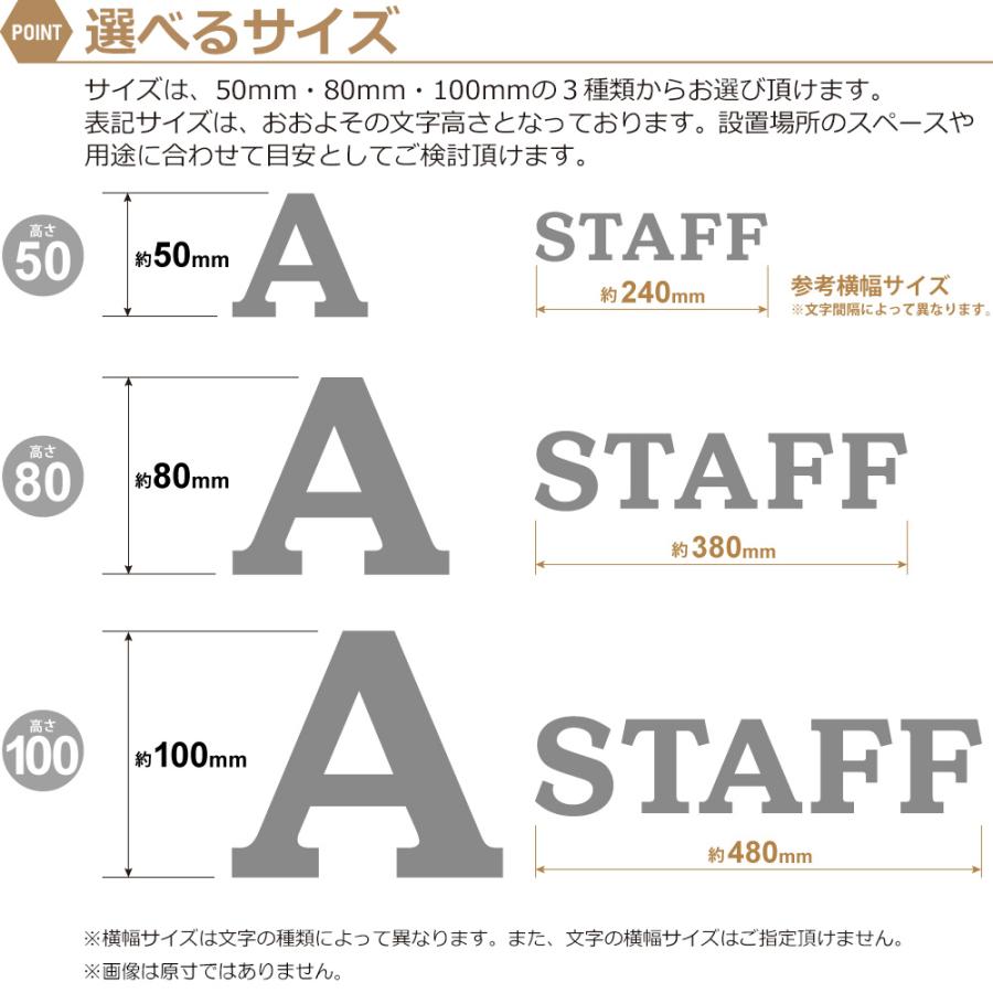 表札 切り文字 ステンレス アルファベット 数字 ドアサイン プレート