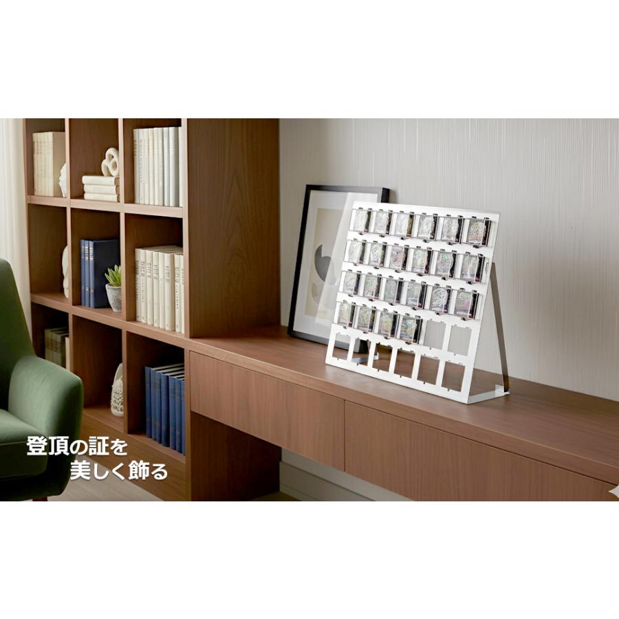 日本百名山 バッジスタンド エイコー専用 30個用 ステンレス製 百名山