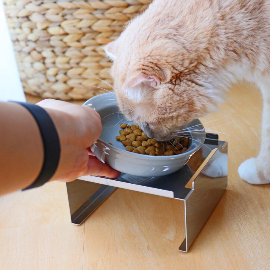 犬 猫 ペット用 食器台 ステンレス フードボウル スタンド ペット 食器皿 おしゃれ 台座 高さ調整 |  | 06