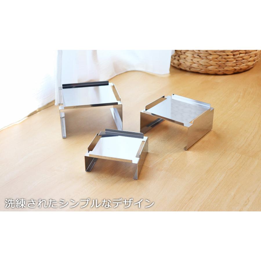 犬 猫 ペット用 食器台 ステンレス フードボウル スタンド ペット 食器皿 おしゃれ 台座 高さ調整 |  | 03