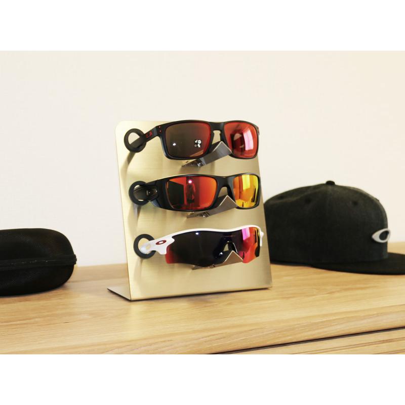 眼鏡スタンド サングラス スタンド ディスプレイ コレクション 3本用