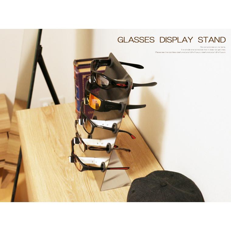 眼鏡スタンド サングラス スタンド ディスプレイ コレクション 5本用