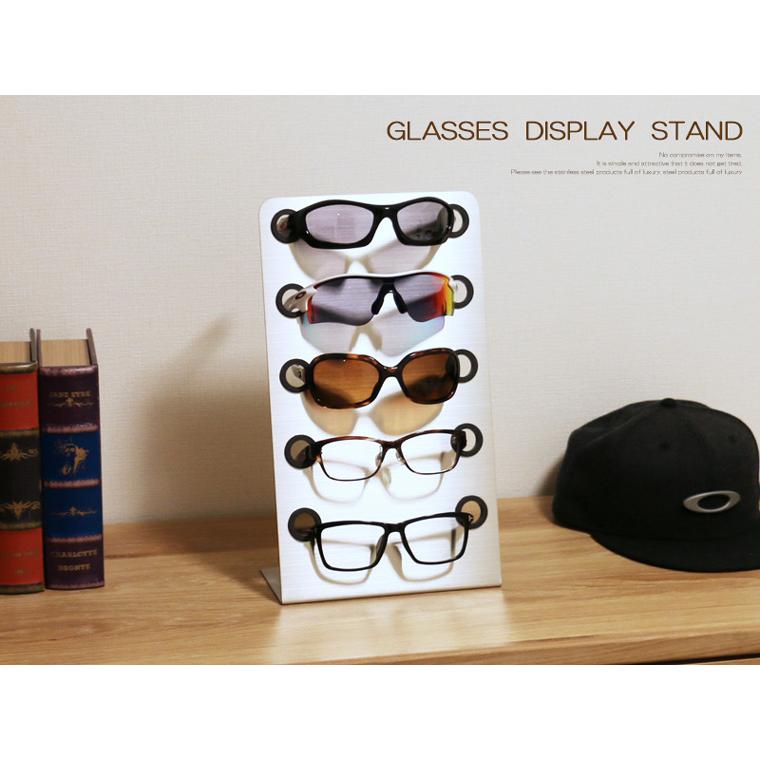 眼鏡スタンド サングラス スタンド ディスプレイ コレクション 5本用
