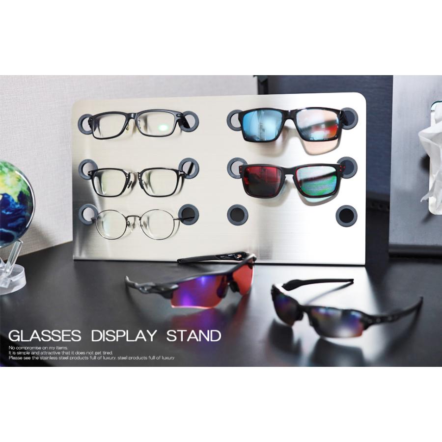 眼鏡スタンド サングラス スタンド ディスプレイ コレクション 6本用