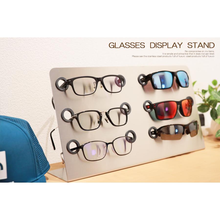 眼鏡スタンド サングラス スタンド ディスプレイ コレクション 6本用