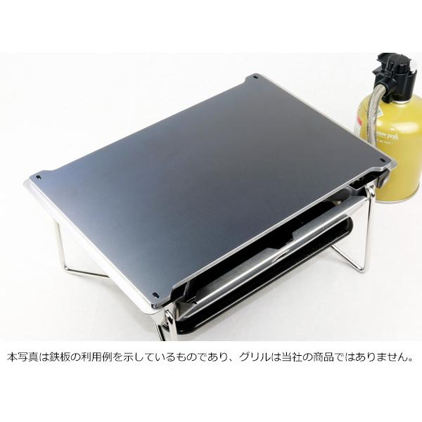 スノーピーク　バーベキュー　鉄板　グリル リフトアップBBQ BOX（(株)スノーピーク登録商標）対応グリル