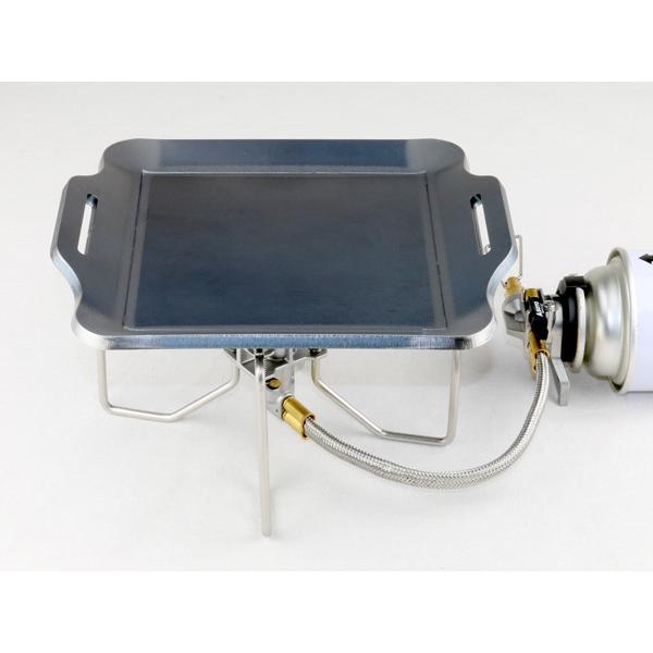 バーベキュー 鉄板 レギュレーターストーブ Fusion ソト 専用 グリルプレート 蓋付 板厚4 5mm So45 15 鉄板広場 通販 Yahoo ショッピング