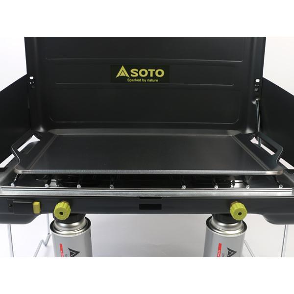 ソト(SOTO) レギュレーター2バーナー ゼオール極厚バーベキュー