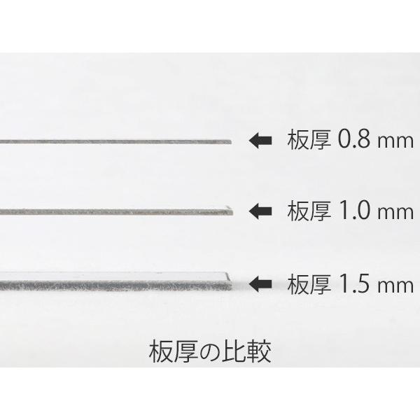 ステンレス板 SUS304 鏡面(#400) 板厚1mm 400×1000mm オーダーカット
