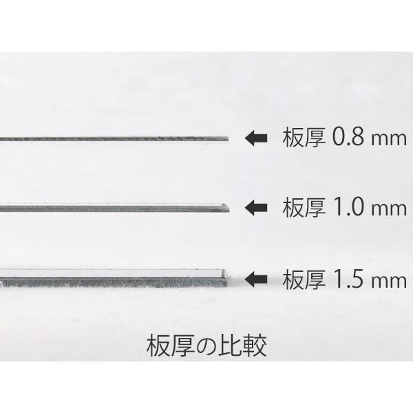 ステンレス板 SUS430-2B 板厚0.8mm 300×500mm オーダーカット 切り板｜teppan-hiroba｜07