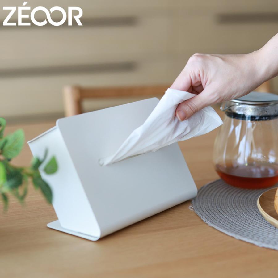 ZEOOR ティッシュケース 横型 おしゃれ コンパクト ティッシュボックス