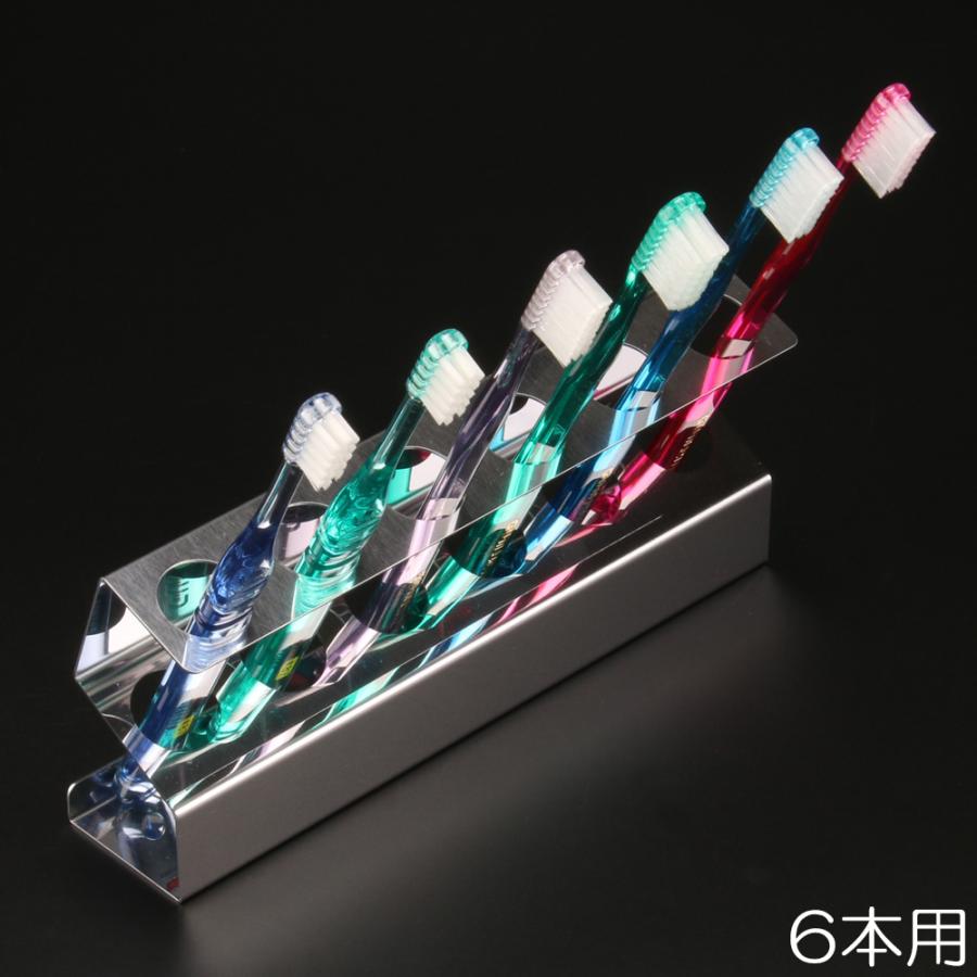 ZEOOR（ゼオール） 歯ブラシスタンド 6本用 日本製 ステンレス SUS430