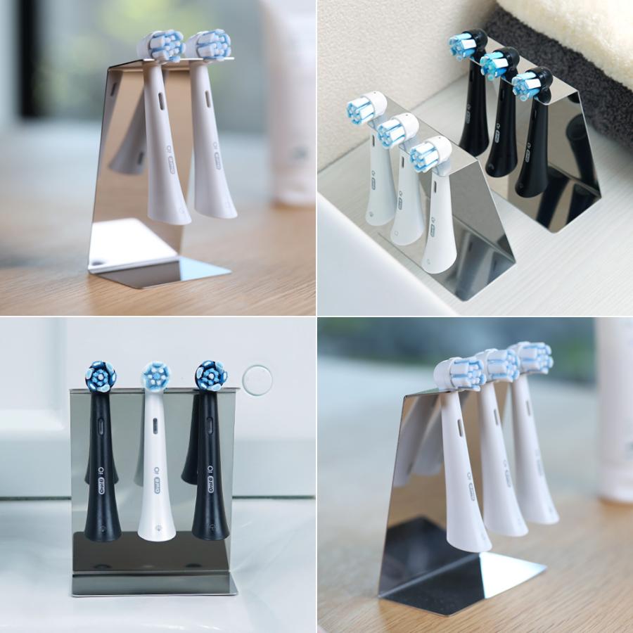 ZEOOR（ゼオール） 電動歯ブラシ 替えブラシ ステンレス スタンド