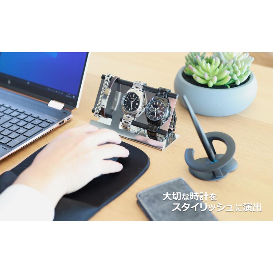 腕時計スタンド レディース 3本用 ステンレス 日本製 ウォッチスタンド