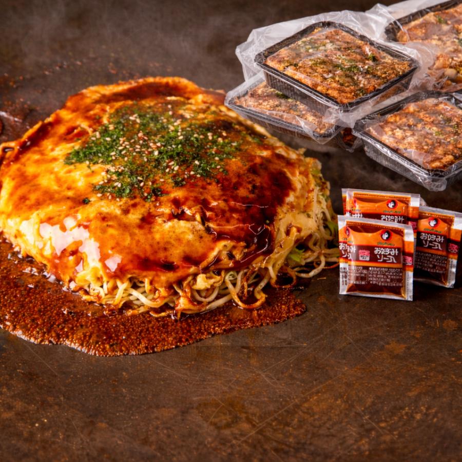 爆買 冷凍 お好み焼き 広島お好み焼き 食べ比べセット430g×6枚（肉玉