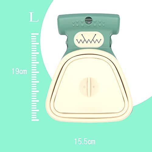 フンキャッチャーlサイズ 大型犬用 休み ペット用うんち処理袋 フン処理袋 取り出し容器 手汚れない 携帯便利 L みどり 折り畳み 犬 猫 散歩