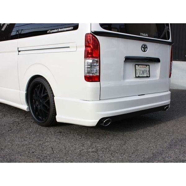 ハイエース 200系 TPDエアロ リアエアロバンパー 塗装済 ナロー（S-GL