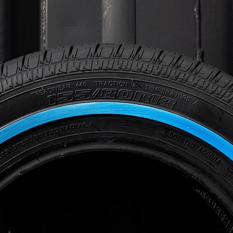 ホワイトリボンタイヤ13インチ REMINGTON 155/80R13 4本（レミントン