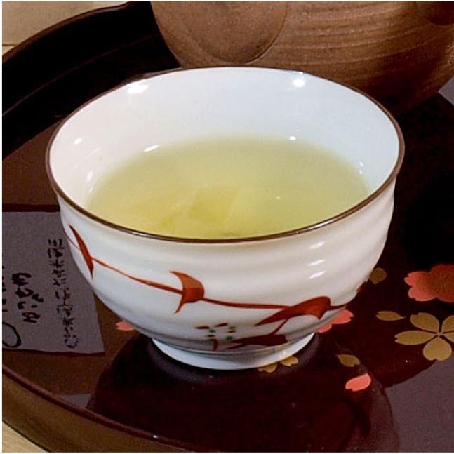 あいがも玄米茶　150g　無農薬玄米使用の玄米茶 日本茶 緑茶 お茶｜teracha｜03