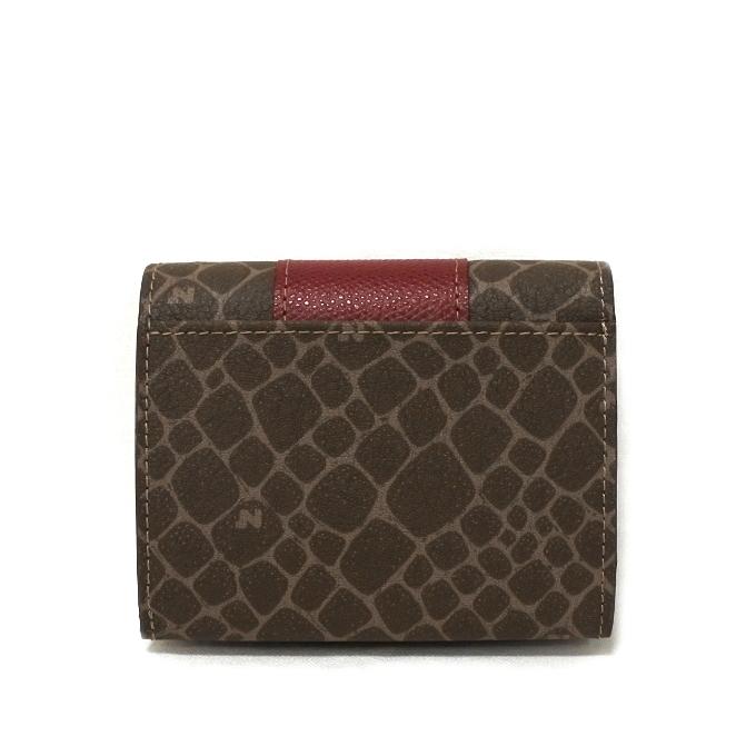 NINA RICCI ニナリッチ 財布 二つ折り ボックス型小銭入れ NINA RICCI ニナリッチ 財布 二つ折り ボックス型小銭入れ