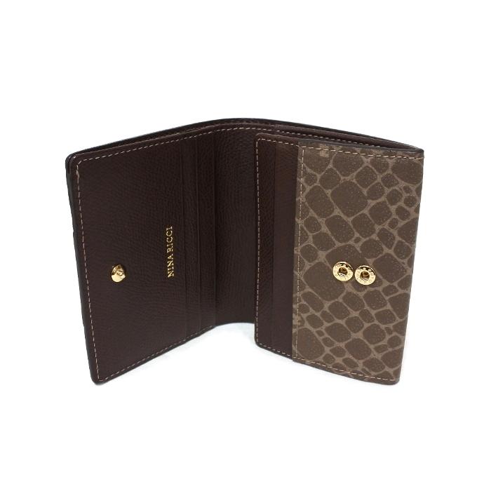 NINA RICCI（ニナ・リッチ） 財布 二つ折り ボックス型小銭入れ