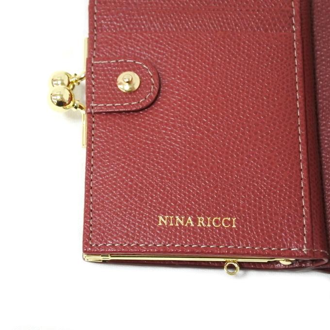 NINA RICCI ニナリッチ 財布 二つ折り がま口 レディース 新品