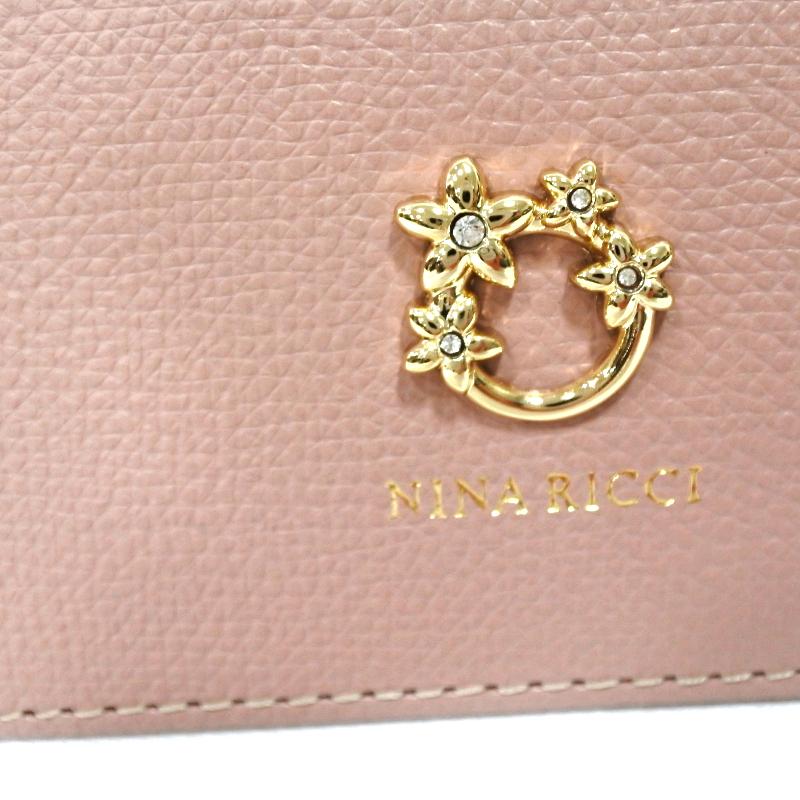 NINA RICCI（ニナ・リッチ） 財布 二つ折り ボックス型小銭入れ 