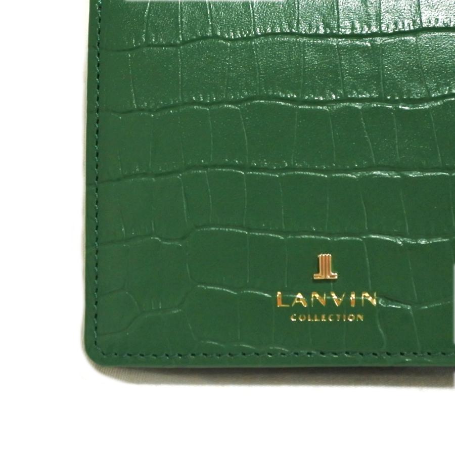 LANVIN COLLECTION ランバン 財布 二つ折り ボックス小銭入れ