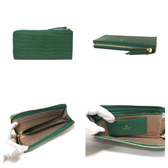 LANVIN COLLECTION ランバン 長財布 L字ファスナー レディース LANVIN COLLECTION ランバン 長財布 L字ファスナー レディース