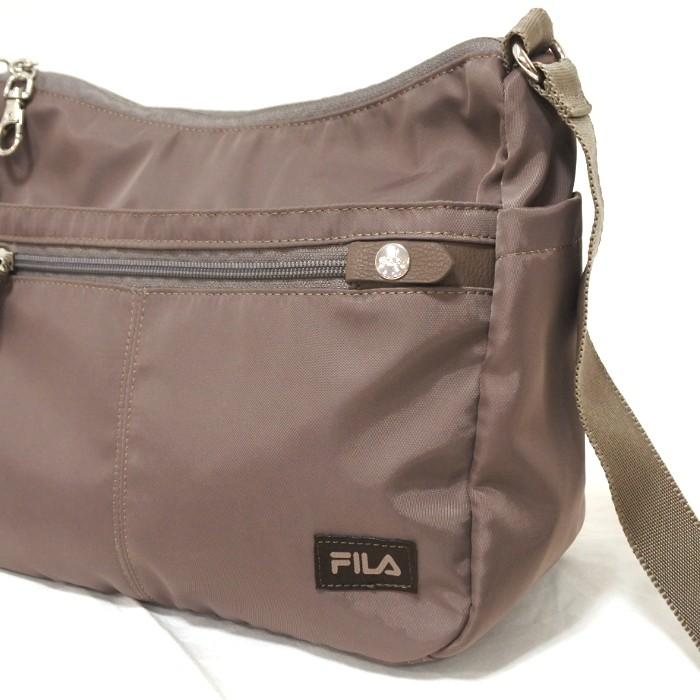 FILA（フィラ） ショルダーバッグ レディース ツイルナイロン 斜め掛け