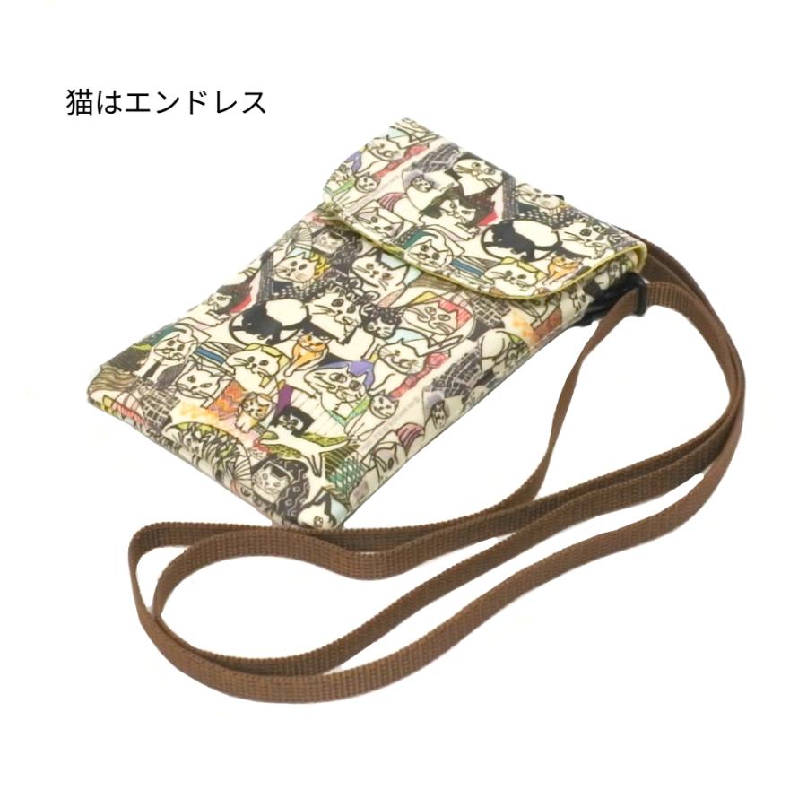 マンハッタナーズ 日本製 スマホショルダー レディース manhattaner's