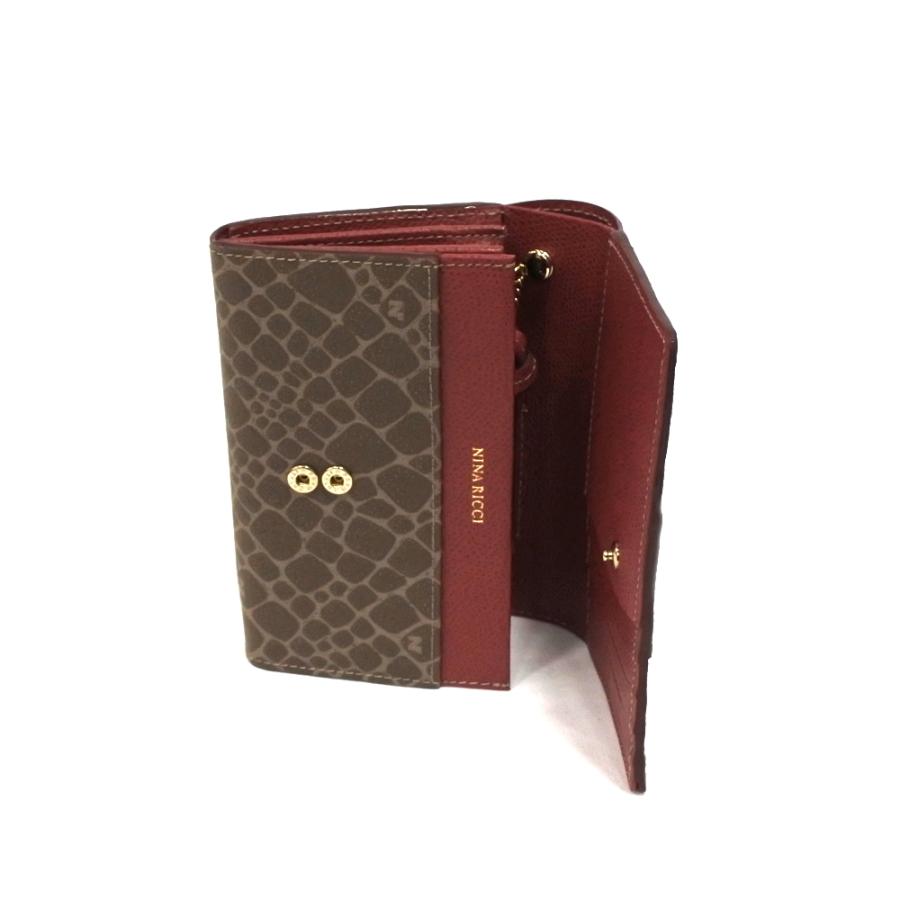 NINA RICCI（ニナ・リッチ） 財布 二つ折りファスナー レディース 新品