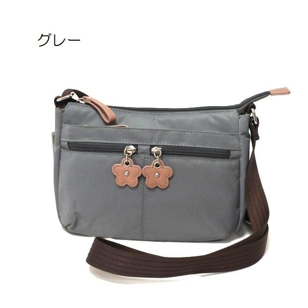 軽い 斜め掛けバッグ レディース ナイロンショルダー 722bor 日常撥水