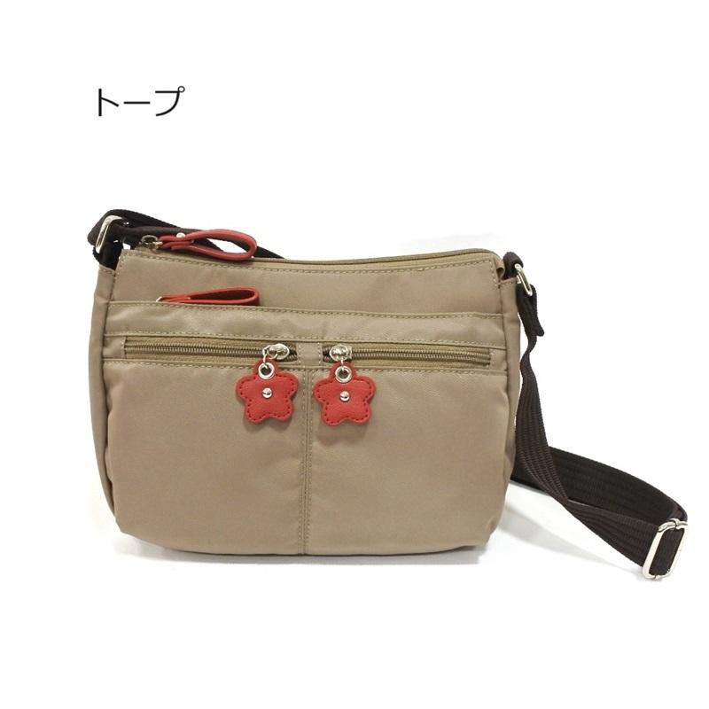 軽い 斜め掛けバッグ レディース ナイロンショルダー 722bor 日常撥水