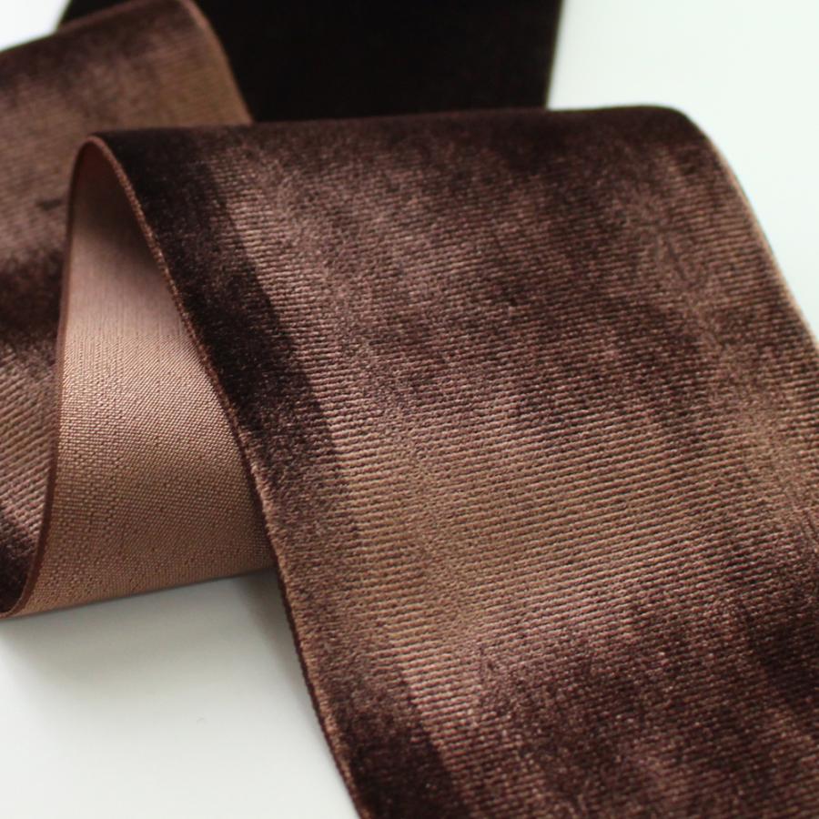 19mm幅/36色】MOKUBANo,2600K片面ベルベットリボン シングルフェイス