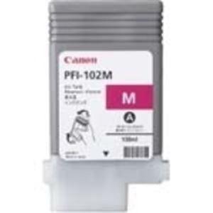 Canon キヤノン インクカートリッジ 純正 〔PFI-102M〕 マゼンタ【メーカー直送】